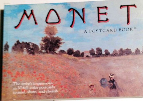 Beispielbild fr Monet Postcard Bk Pb zum Verkauf von Wonder Book