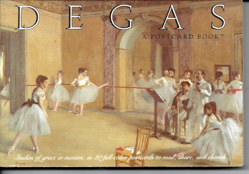 Imagen de archivo de Degas: A Postcard Book a la venta por SecondSale