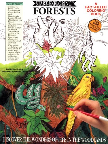 Beispielbild fr Start Exploring Forests : A Fact-Filled Coloring Book zum Verkauf von Better World Books: West