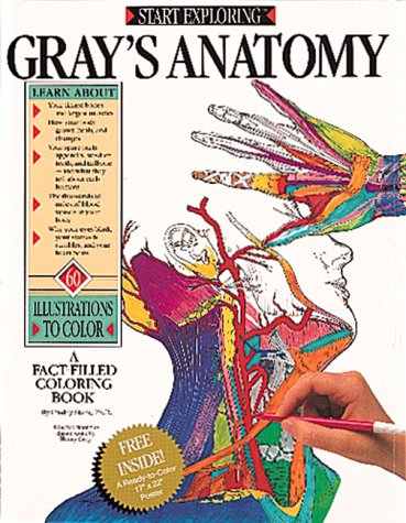 9780894718632: Start Exploring: Gray's Anatomy: A Coloring Book
