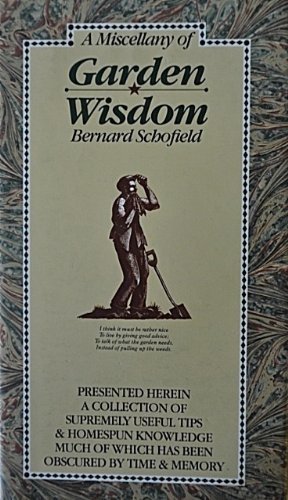 9780894718915: Miscellany Of Garden Wisdom