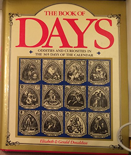 Beispielbild fr The book of days zum Verkauf von Wonder Book