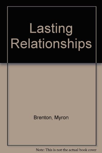 Imagen de archivo de Lasting Relationships a la venta por ThriftBooks-Atlanta