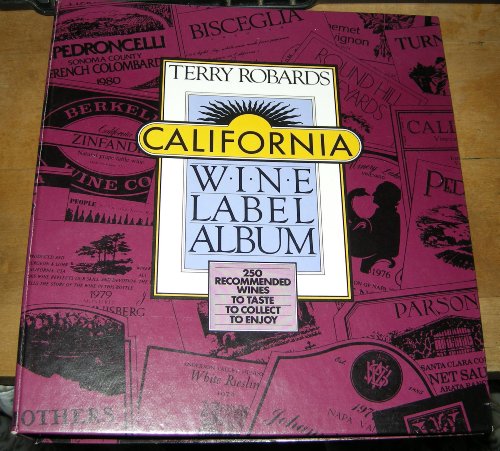 Beispielbild fr California wine label album zum Verkauf von Green Street Books