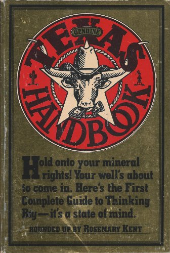 Imagen de archivo de Genuine Texas Handbook a la venta por SecondSale