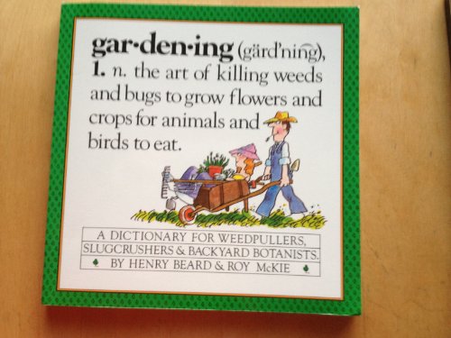 9780894802003: Gardening: A Gardener's Dictionary