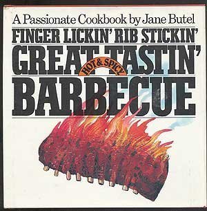 Beispielbild fr Finger lickin', rib stickin', great tastin', hot & spicy barbecue zum Verkauf von Gulf Coast Books