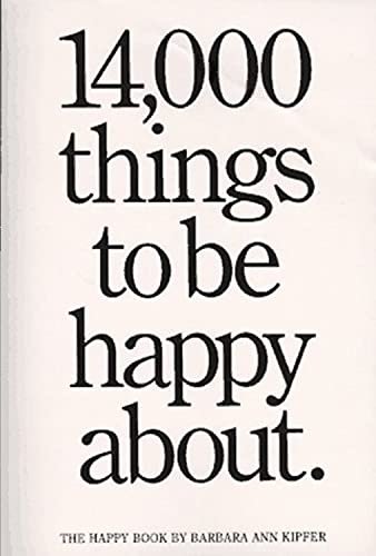 9780894803703: 14, 000 Things to be Happy About