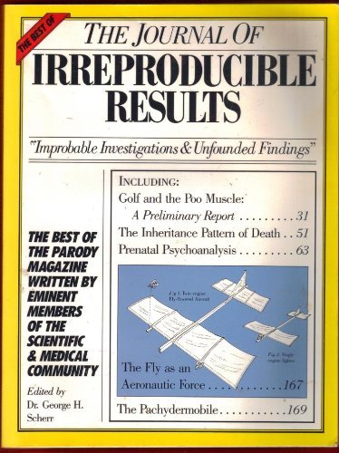 9780894805950: The Best of the Journal of Irreproducible Results: 