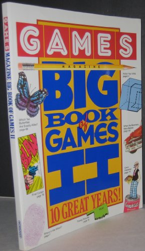 Stock image for Games Magazine Big Book of Games II: 10 Great Years! for sale by ZBK Books