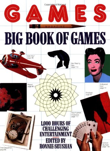 Imagen de archivo de Games Magazine Big Book of Games a la venta por Orion Tech