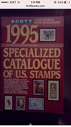 Beispielbild fr Scott 1995 Standard Postage Stamp Catalogue: 001 (SCOTT STANDARD POSTAGE STAMP CATALOGUE VOL 1 US AND COUNTRIES A-B) zum Verkauf von WorldofBooks