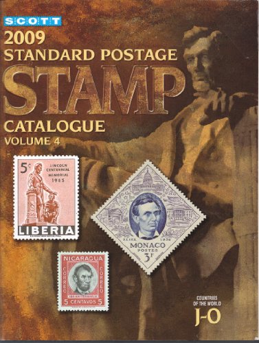 Stock image for Scott 2009 Standard Postage Stamp Catalogue: Countries of the World J-O (Scott Standard Postage Stamp Catalogue Vol 4 Countries J-O) for sale by Ergodebooks
