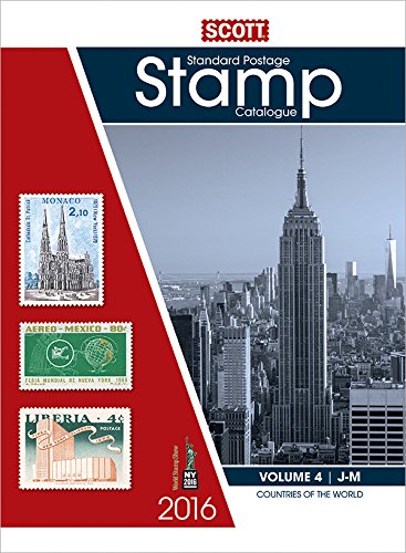 Stock image for 2016 Scott Catalogue Volume 4 (Countries J-M): Standard Postage Stamp Catalogue (Scott Standard Postage Stamp Catalogue Vol 4 Countries J-M) for sale by Zoom Books Company