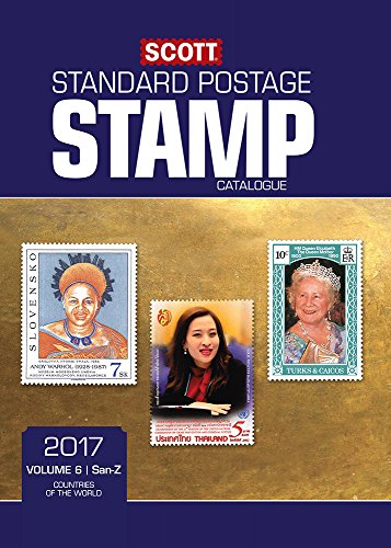 Imagen de archivo de Scott 2017 Standard Postage Stamp Catalogue, Volume 6: San-Z: Countries of the World San-Z a la venta por ThriftBooks-Atlanta