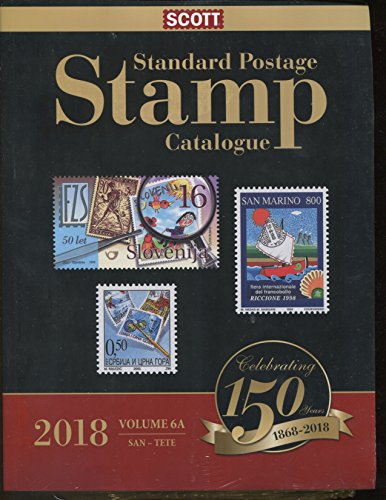 9780894875380: 2018 Scott Standard Postage Stamp Catalogue Volume 6 (San-Z) (Scott Standard Postage Stamp Catalogue Vol 6 San-Z)