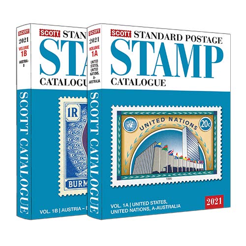 Imagen de archivo de 2021 Scott Standard Postage Stamp Catalogue - Volume 1 (US & A-B) a la venta por The Maryland Book Bank