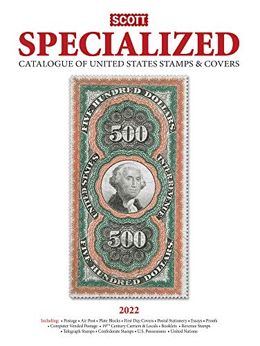 Stock image for 2022 Scott Us Specialized Catalogue of the United States Stamps & Covers : Scott Specialized Catalogue of United States Stamps & Covers for sale by Better World Books