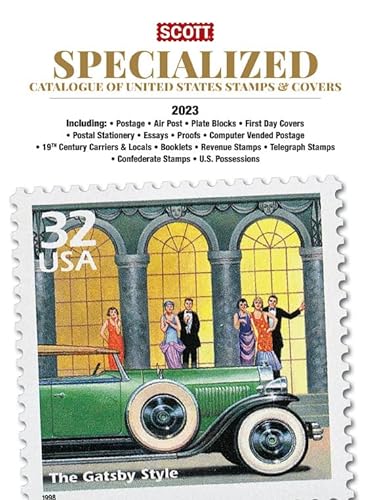 Stock image for Scott Specialized Catalogues of United States Stamps Covers 2023 (Scott Catalogues, 2023) for sale by Byrd Books
