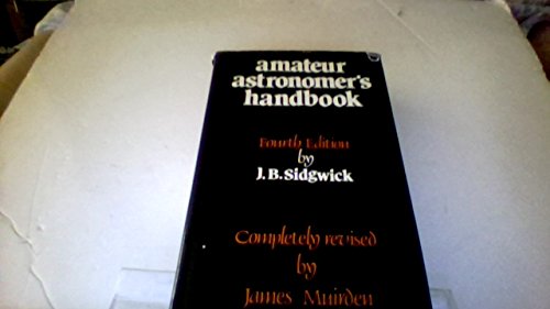 Beispielbild fr Amateur Astronomer's Handbook zum Verkauf von BooksRun