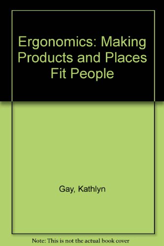 Ergonomics: Making Products and Places Fit People