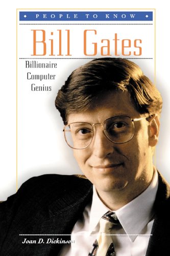 Imagen de archivo de Bill Gates: Billionaire Computer Genius (People to Know) a la venta por SecondSale