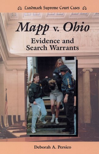 9780894908576: Mapp V. Ohio: Evidence and Search Warrants (Landmark Supreme Court Cases)