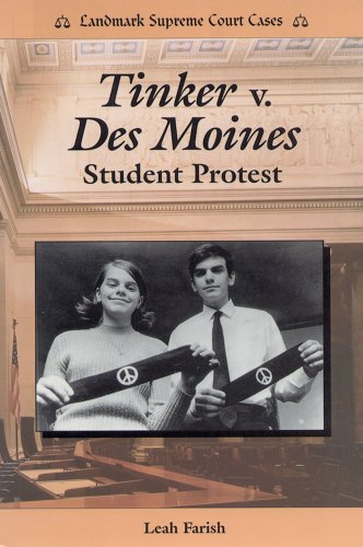 Beispielbild fr Tinker V. Des Moines: Student Protest (Landmark Supreme Court Cases) zum Verkauf von SecondSale