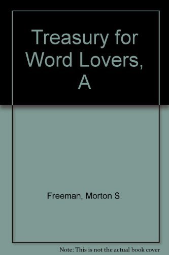 Stock image for A Treasury for Word Lovers (The Professional Writing Series) for sale by Wonder Book