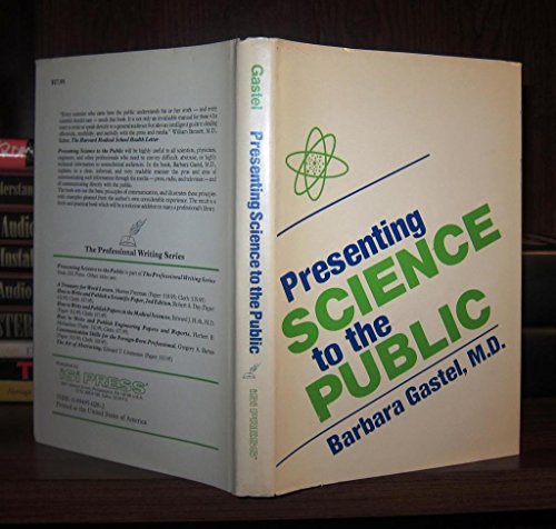 Stock image for Presenting Science to the Public for sale by Wonder Book