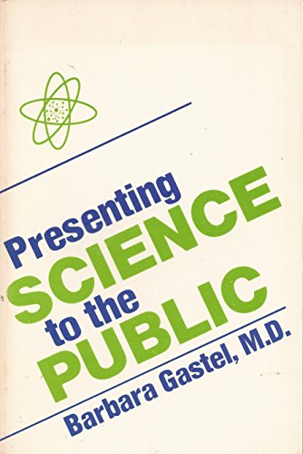 Imagen de archivo de Presenting science to the public (The Professional writing series) a la venta por HPB-Red