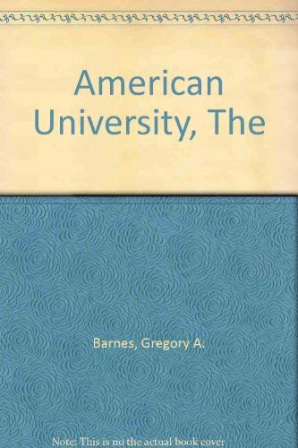 Beispielbild fr American University: A World Guide zum Verkauf von Wonder Book