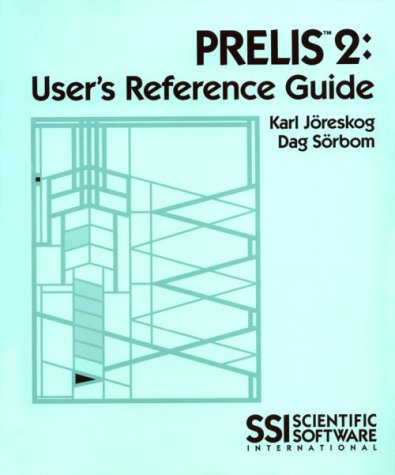 9780894980411: PRELIS 2: User's Reference Guide [Taschenbuch] by