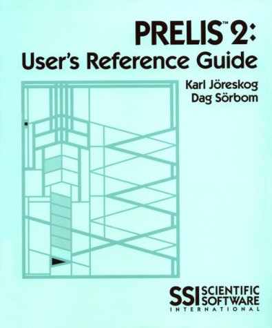 9780894980411: PRELIS 2: User's Reference Guide