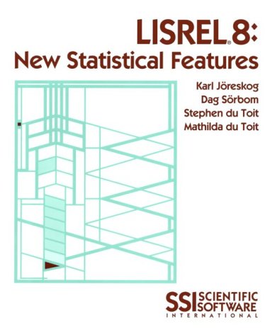 9780894980459: LISREL 8: New Statistical Features
