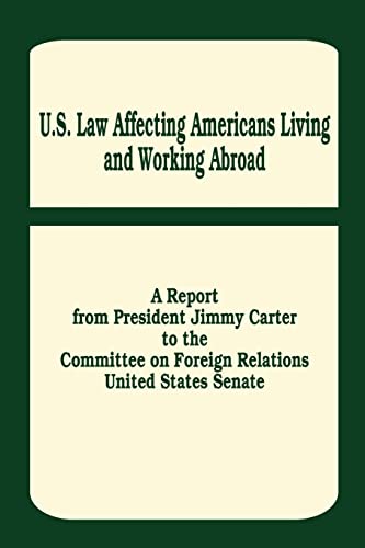Stock image for U. S. Law Affecting Americans Living and Working Abroad for sale by Lucky's Textbooks