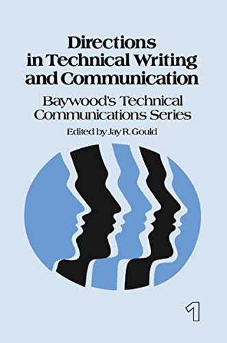Imagen de archivo de Directions in Technical Writing and Communication a la venta por Better World Books: West