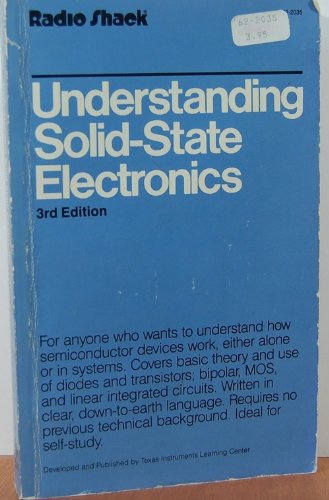Beispielbild fr Understanding Solid State Electronics zum Verkauf von WorldofBooks