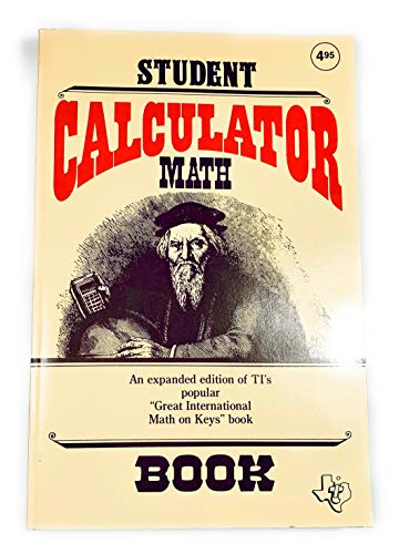 Stock image for TI-35 II Student Calculator Math Book for sale by Gulf Coast Books