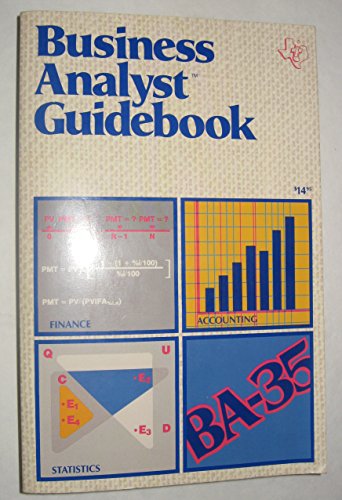 Stock image for Business Analyst Guidebook for sale by Top Notch Books