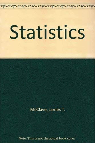Imagen de archivo de Statistics a la venta por Bookworm Books