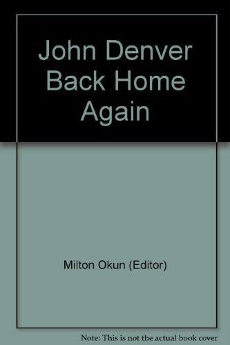 Stock image for John Denver Back Home Again for sale by The Book Bin