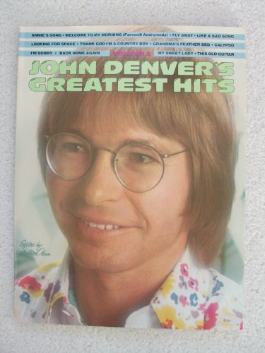 Stock image for JOHN DENVER'S GREATEST HITS, Volume 2 for sale by Virginia Martin, aka bookwitch