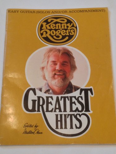 Beispielbild fr Kenny Rogers Greatest Hits : Easy Guitar Solos and/or Accompaniment zum Verkauf von HPB-Ruby