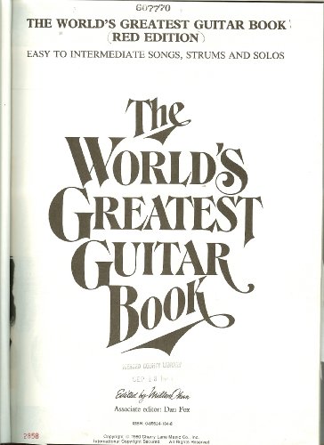Beispielbild fr Worlds Greatest Guitar Book (Red Edition) zum Verkauf von Aaron Books