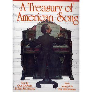 Imagen de archivo de A Treasury of American Song a la venta por Jane Atwood