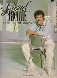 Can't Slow Down (sheet music)