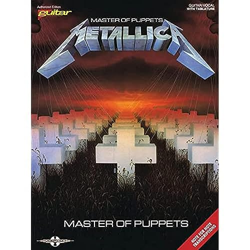 Imagen de archivo de Metallica: Master of Puppets (Guitar / Vocal with Tablature) a la venta por Half Price Books Inc.