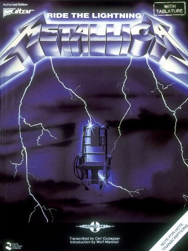 Beispielbild fr Metallica - Ride the Lightning (Play It Like It Is) zum Verkauf von Book Deals