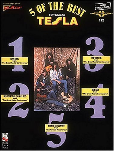 9780895245281: "Tesla": 5 of the Best - For Guitar with Tablature
